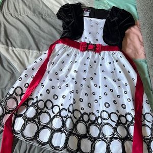 Black and white kids dress